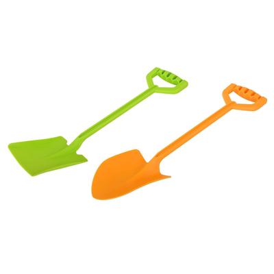 Sand shovels 2 pcs. - orange and green
