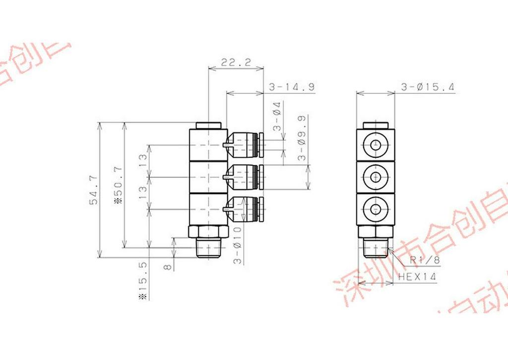 PISCO PHT Series: PHT4-01, PHT6-01, PHT8-02, PHT10-03, PHT12-03, PHT16