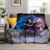 Stained Glass Gothic Romance Blanket Flannel Blanket for bed, sofa, Camping, Hiking, Picnic Essentials, gift for family Fan gifts