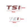 1ks TSI Písmenný Znak ABS 3D Zadní Samolepka na Kufr Auta pro Volkswagen TIGUAN TSI Golf 7 5 8 6 Passat B6 Rline Auto Styling Samolepka