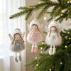 Soft Plush Material Christmas Angel Ornament Angel Hanging Pendant  Holiday Gift Giving