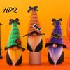 Festive Halloween Decor Gnome Decor Cute Gradient Ghost Figurine Faceless Statue Ornaments