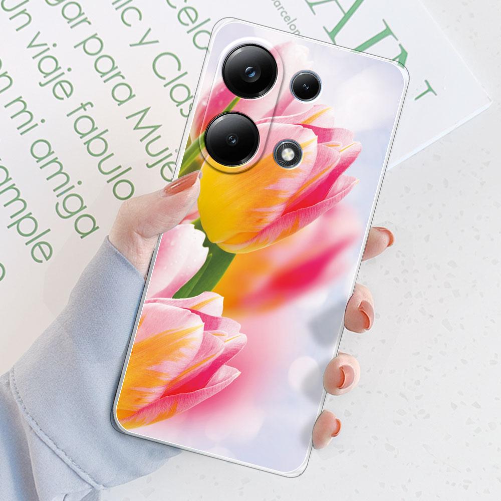 Für Redmi Note 13 Pro Hüllen Abdeckung Für Redmi Note 13 Transparent Schutz Weiches Silikon Handyhülle Funda oder Redmi Note 13 Pro Plus Coque