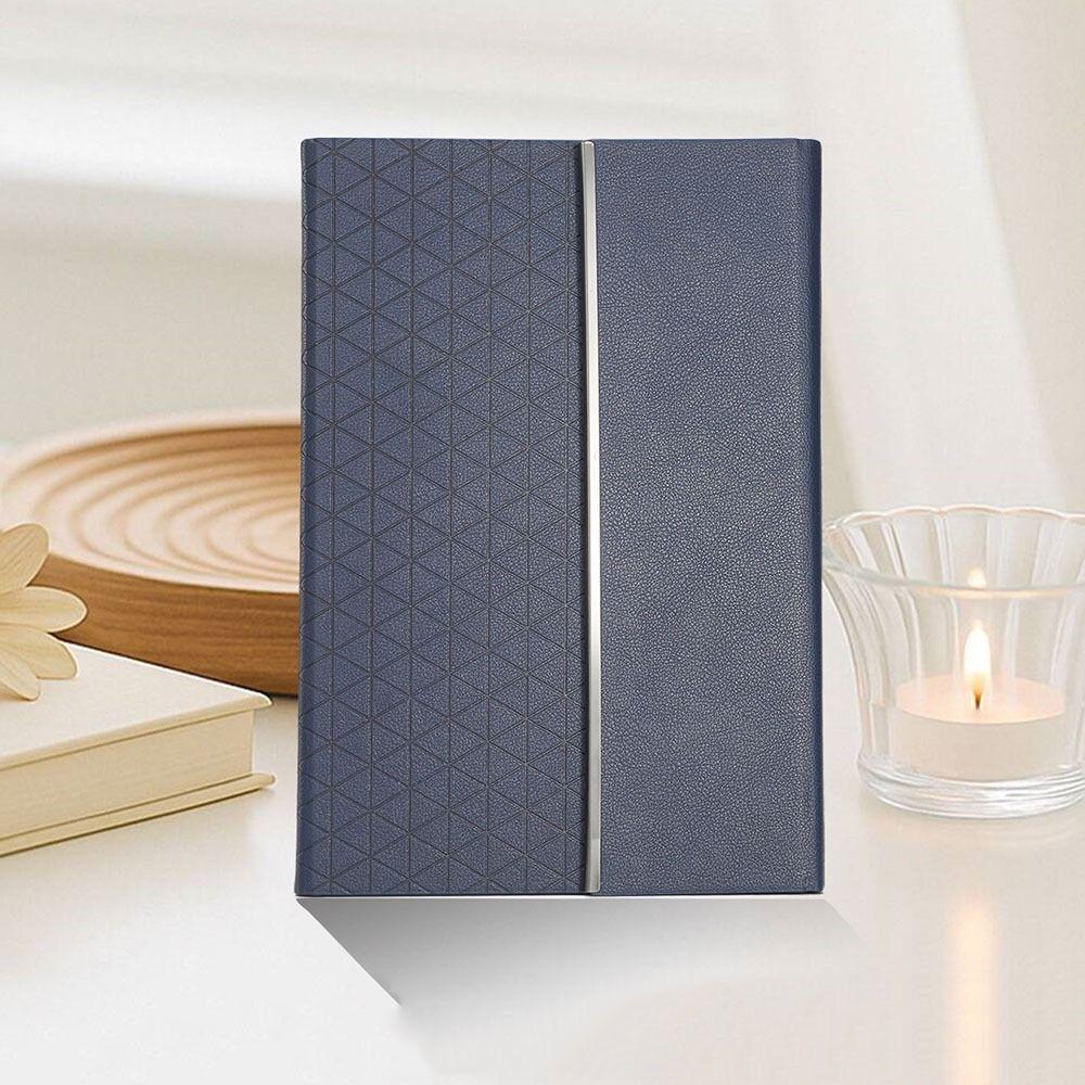 Magnetic Buckle Business Office Notepad PU Leather Cover Students Notebook  Office School Supply