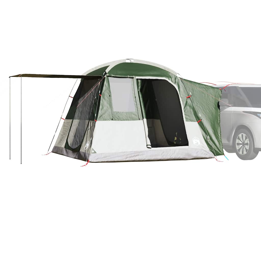 Car Tent for 4 Persons Green Waterproof
