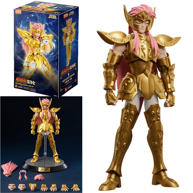Sfântul de Aur Original Saint Seiya AQUARIUS CYGNUS CAMUS HYOGA CLASA CAMPION Figurină de Acțiune Asamblată Jucării Anime Colecție Cadou