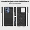 MOFI JK TPU Series-1 for Motorola Edge 40 5G Carbon Fiber TPU Case Brushed Protective Phone Cover