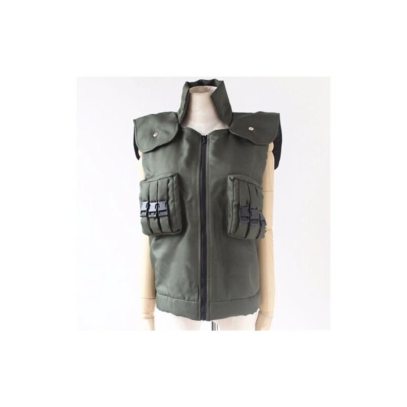 Hoogwaardig anime Naruto cosplayvest van Hatake Kakashi, Hokage, voor de ultieme fans.