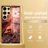 Phone Case For Samsung S26 S25 S24 S23 S22 S21 Plus Ultra Note20 Electroplated glass Phone Case Wuthering Waves AUGUSTA