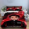 Character with Red Lightning. Bedding Sets Duvet Cover Sets Duvet Covers Pillowcases(1 * Duvet Cover 2 * Pillowcases Without Duvet Insert)