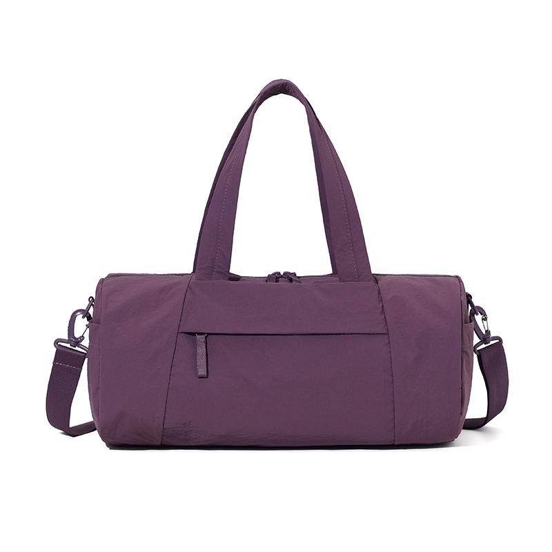 Couple Short-distance Luggage Bag Casual Simple Travel Bag Dry Wet Separation Sports Can Be Used To Pull Rod Fitness Bag