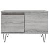  Coffee Table, Grey Sonoma Oak, 55x55x36.5 Cm, Wood-based