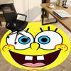 1pc SpongeBob Carpet, Round Non-Slip Durable Large Size Office Carpet, Suitable for Office, Beautiful Decoration