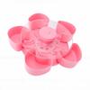 Rotating Snack Tray 5 Compartments Non Slip Base Divided Spin and Snack Serving Tray for Parties