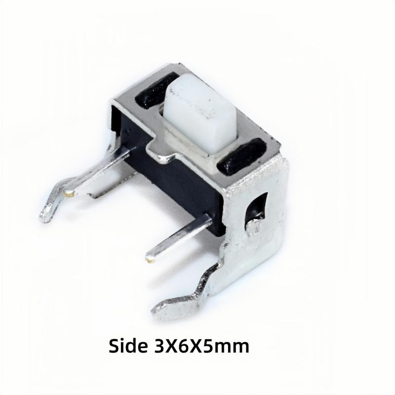 20PCS Micro Tact Push Button Switch 2X4 3X4 3X6 4X4 4.5X4.5 6X6 12X12 DIP SMD Side 2*4 3*4*2.5mm Tactile Tact Key Buttons Switch