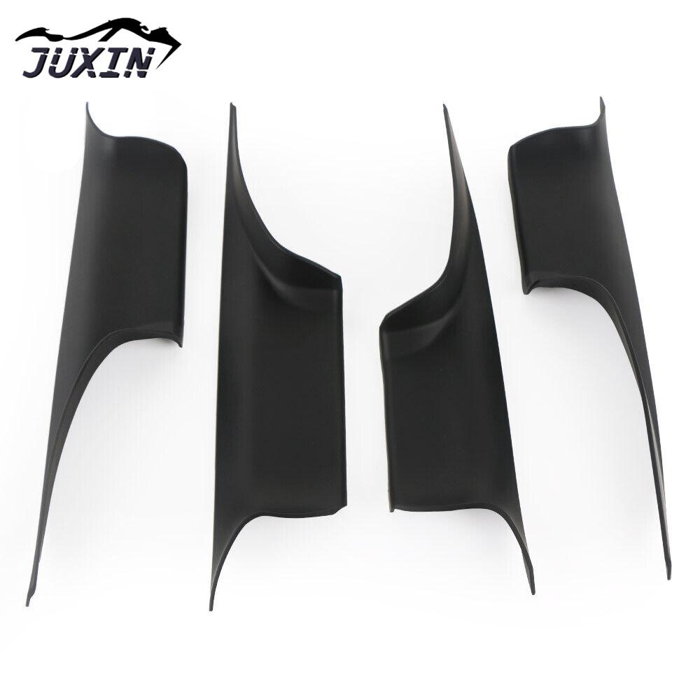 

4X внутренняя ручка двери, чехол для переноски для 08-15 BMW 7 er F01 F02, черный 51419115501 и 02 51429151211 и 12 Fit For F02