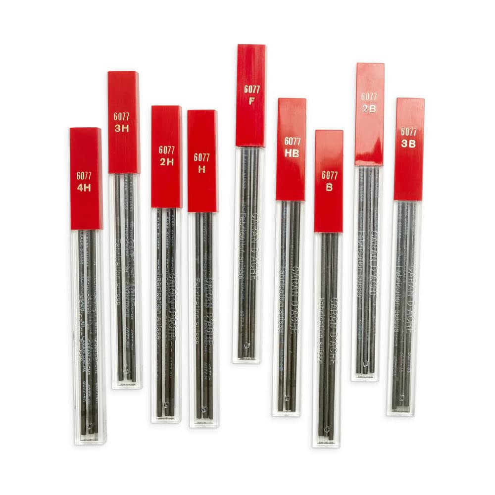 CARAN Caran Fix Pencil Refill 2B Officially Imported D'ACHE d'Ache 6077-452 2.0mm 3-pack