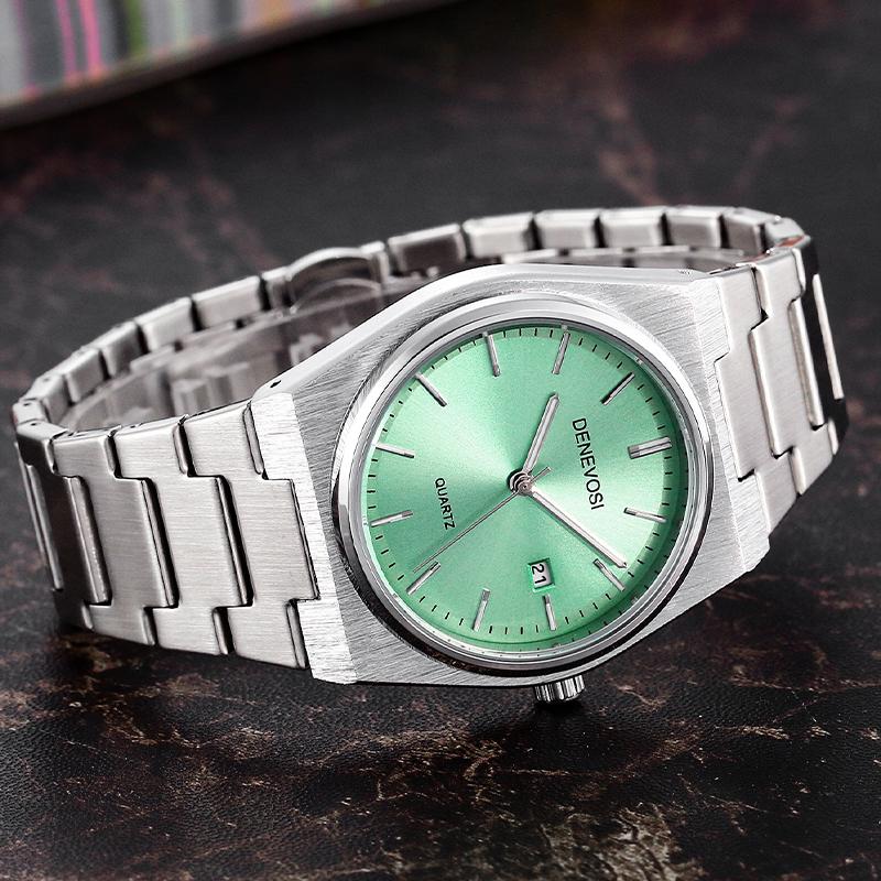 Elegant Watches For Men Women Waterproof Luminous Date Analog Watch Quartz Stainless Steel Woman's Fashion Wristwatch