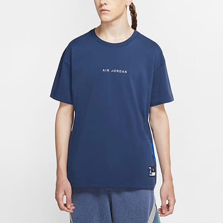 Jordan x Fragment Design T Shirt Men's Blue DA2986-414