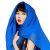 Soft Natural Fiber Head Cover Shawl Wrap Versatiles Unisex Shawl Scarf For Outdoor Activity And Travel
