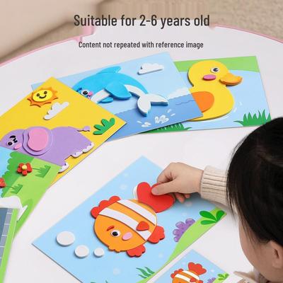 Handmade 3D Animal Puzzles for Early Education, Ages 3-6