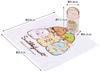 Skater Hand Towel Set with Made in Sumikko Gurashi Candy Shop Design Case, Kids' Set, Japan, OA5AG-A