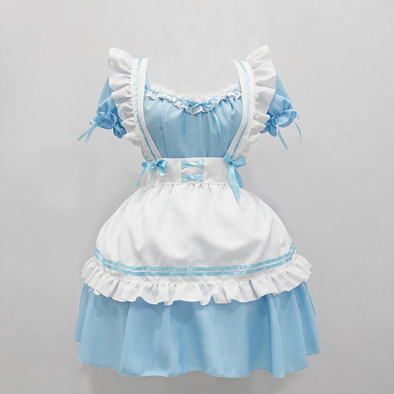Costume da cameriera giapponese Miracle Nikki cosplay anime Lolita vestito taglie forti cameriera