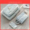 Set di Cubi Organizer da Viaggio in Nylon con Custodia Multiuso per Organizzare i Bagagli