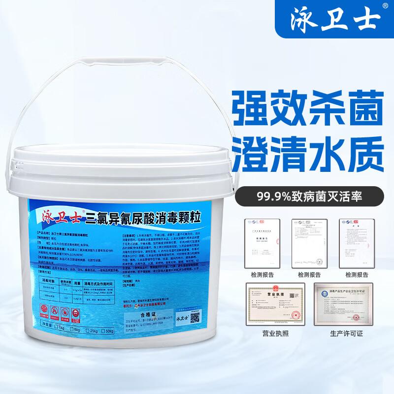 

Yongweishi 90% Хлорные гранулы для медленного обеззараживания бассейна