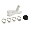 385316906 RV Toilet Vacuümonderbreker Kit Kunststof Klem Roestvrijstalen Klem Roestvrijstalen Afgedichte Rubberen Ring Reis Toiletten
