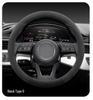 Ultra-Thin Non-Slip Suede Steering Wheel Cover for 23/24 Changan Xingka - All Seasons.