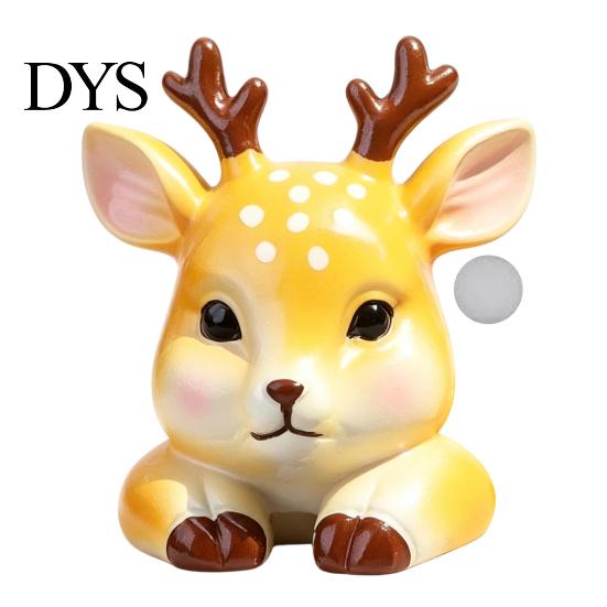 Resin Car Interior Decoration Cute Animal Vent Clip Air Freshener with Aroma Pad, Lion Gift for Owners Leopard Deer Owl Dashboard Ornament,