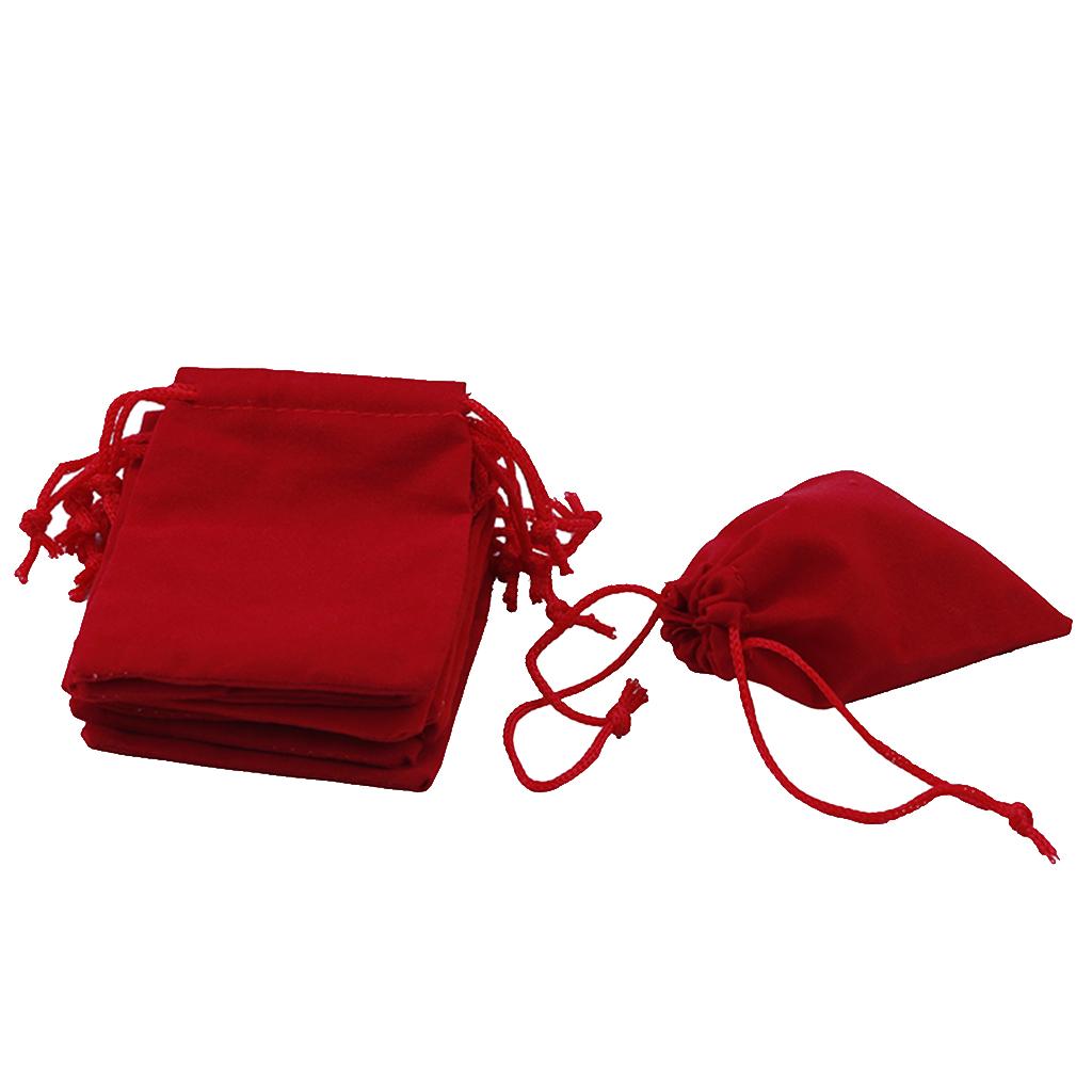 50pcs/ Drawstring Candy Gift Jewelry Bag Pouch Wrap Party/Game/Wedding Jewelry