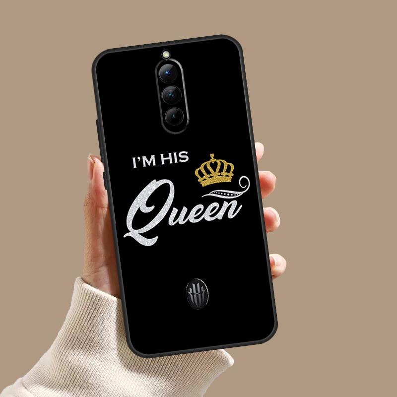 King Queen Couple Lovers Case For ZTE Nubia Red Magic 11 10S 9S 8S 8 9 10 Pro Plus 6 7 6S 7S Pro 5G 6R 10 Air Cover