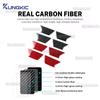 For Ford Focus/Focus ST 2019 2020 2021 2022 2023 2024 2025 Real Soft Carbon Fiber Sticker LHD Car Interior Door Inner Bowl Frame
