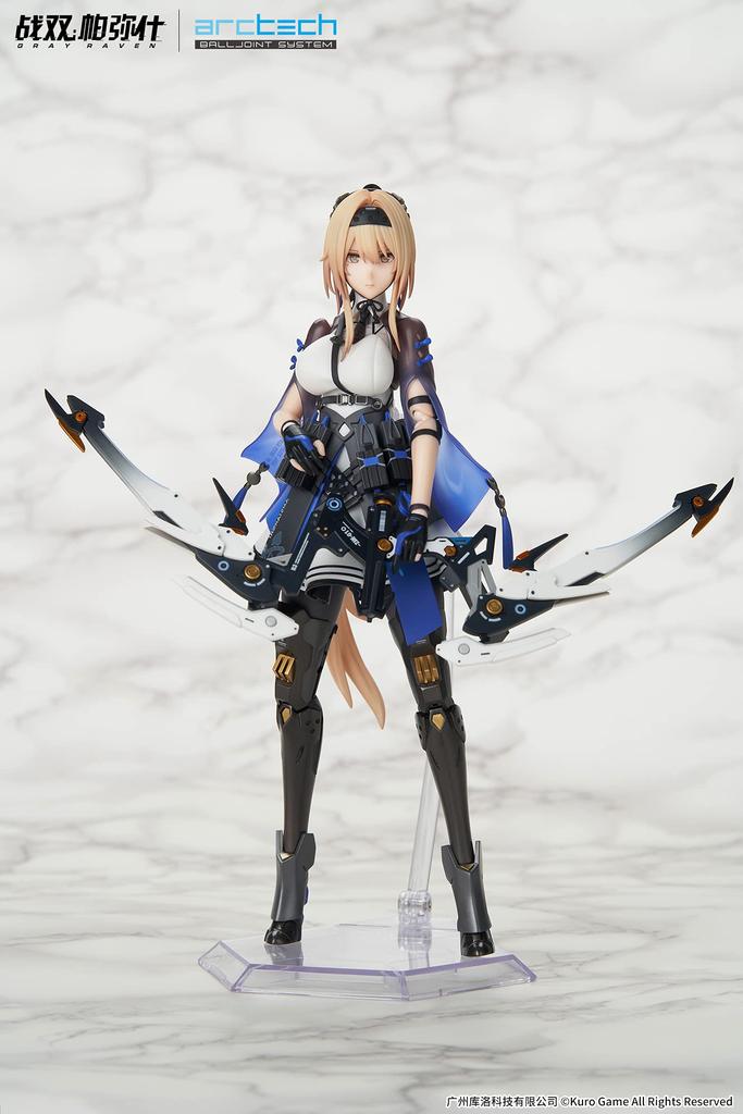 Apex ARCTECH Series Gray Bianca Mari Scale PVC ABS Painted Movable Figure "Punishing Raven" 1/8 &