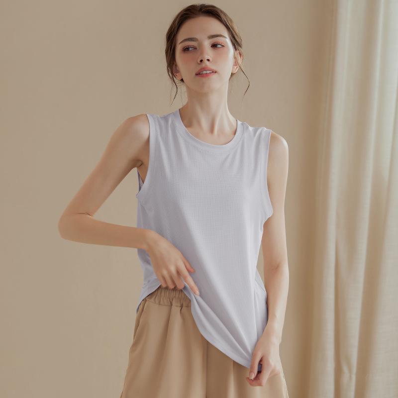 

Women s Quick-Dry Sleeveless Sports Tank - 2025 Yoga Cover-Up Fitness Top Extra Large