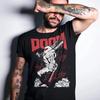 2026 Heißer Verkauf Klassisches Retro FPS Spiel DOOM Grafikdruck T-Shirt Herren Damen Rundhals Baumwolle Sommer Oberteil Harajuku Gothic Stil Übergroßes Tee