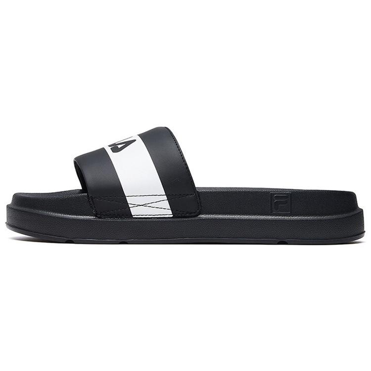 FILA Slippers Black/White Women s F12W024631ABW 38.5
