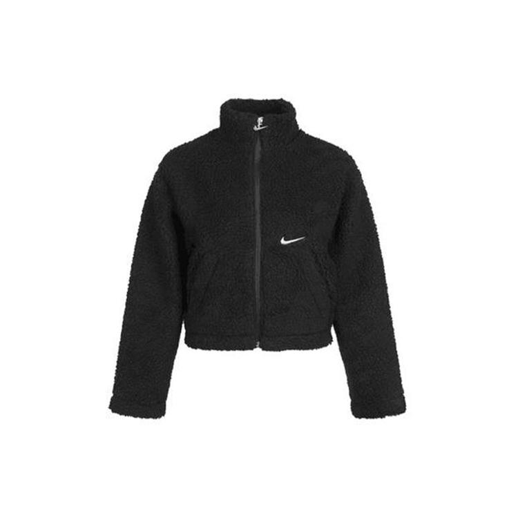 Nike Jackets Women's Black Stand Collar Moderate Other (Unisex) Jackets CU6640 010