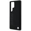 BMW Leather Big Wordmark Case for Samsung Galaxy S25 Ultra Black