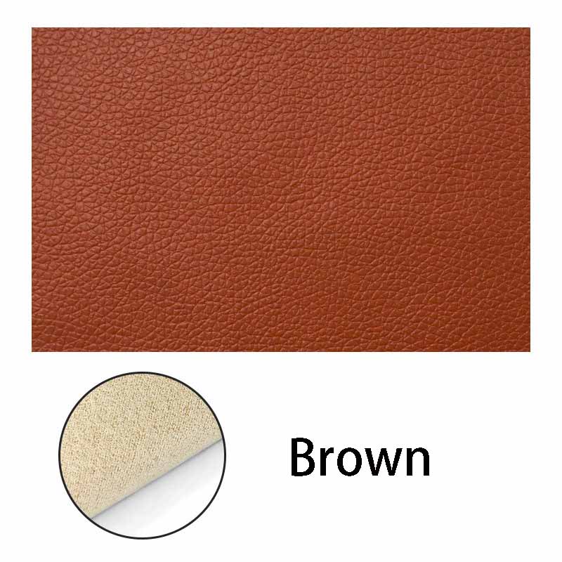 0.8mm Thick Self-Adhesive Leather Patch - Strong Bond for Sofa Furniture Couches Chairs Car Interiors Repair & Renewal