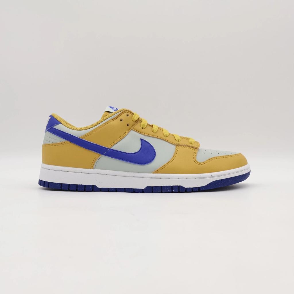 DN1431-700 Nike Dunk Low Next Nature Wheat Gold Yellow Blue Royal (Women's)