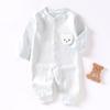Unisex Baby Romper: Pure Cotton, Four Seasons, Air Conditioned Comfort, Perfect for Spring and Autumn.