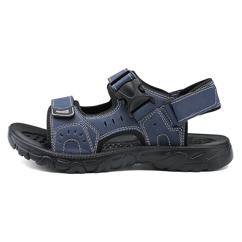 Spring and Summer Non-Slip Men's Sandals with Buckle Strap for Hiking Trekkingand Beach Activities