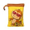 Special Offer Promotion Series 25*35cm Carton Wet Bags Polyester Waterproof Swimsuit Bag Double Pocket Baby Diaper Dry Wet Bag