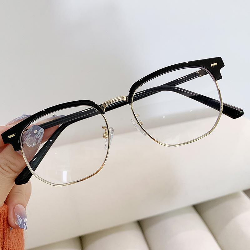 Transparent Computer Glasses Frame Women Men Anti Blue Light Round Eyewear Blocking Glasses Optical Spectacle Eyeglasses