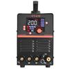 3-in-1 Plasma Cutter Welder Combo - CUT/TIG/MMA, 50A Plasma Cutting Machine & 200A TIG Stick Welder, LED Digital Display with 2T/4T/PA/PT Function for