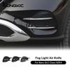 ABS Kolfiber för Mercedes-Benz GLC-klass X254 GLC260 GLC300 2024 Dimljuslock Främre Bumper Splitter Grill Tillbehör