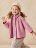 Tongbei Kids' Winter 2025 Girls' Fleece Jacket – Cute, Warm, Versatile Zip-up Top
